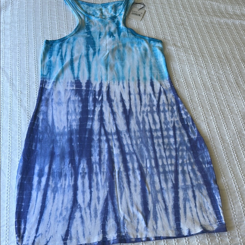 Kendall & Kylie Blue Sleeveless Mini Dress